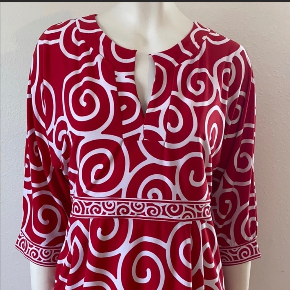 Figure flattering dress